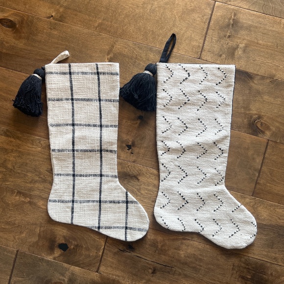 Hobby Lobby Holiday Set Of 2 Christmas Stockings Poshmark